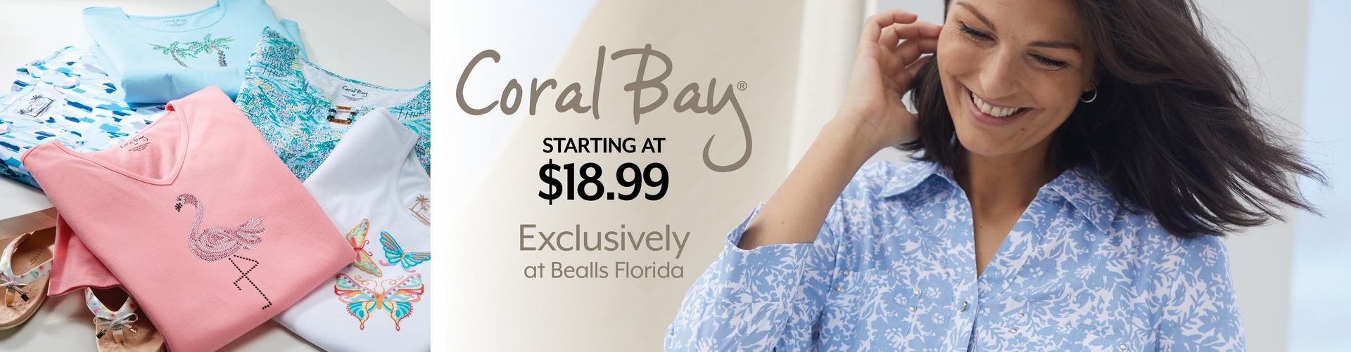 Coral Bay, Starting at $18 