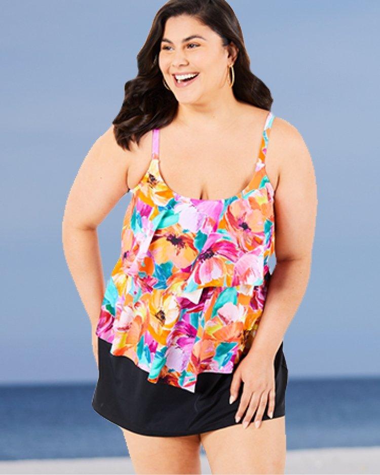 Overveje Døds kæbe Industriel Plus Size Women's Clothing | Tops, Pants, Dresses, Swimwear | Bealls Florida