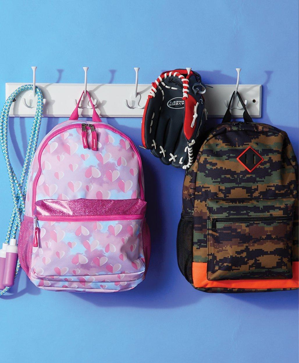 Backpacks & lunch totes