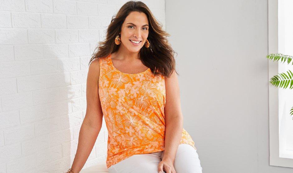 Coral Bay, Tops, Plus Size Clothing Lot 5 Tops 2x 3x Catherines Coral Bay  Loanna Pink All Euc