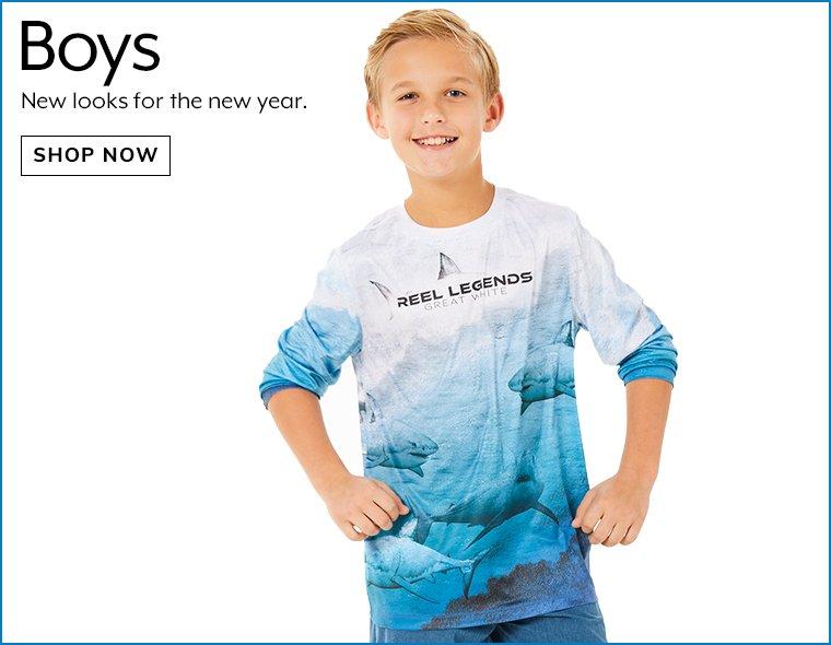 Boys New looks for the New year.
Shop Now