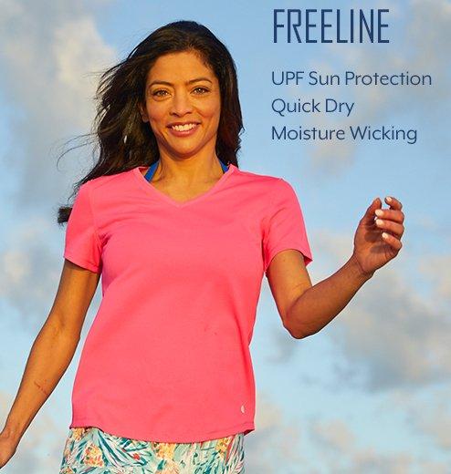 Freeline.  Freeline UV Protection Short Sleeve Shirt