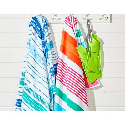 Cool Stripe Beach Towel and essentials