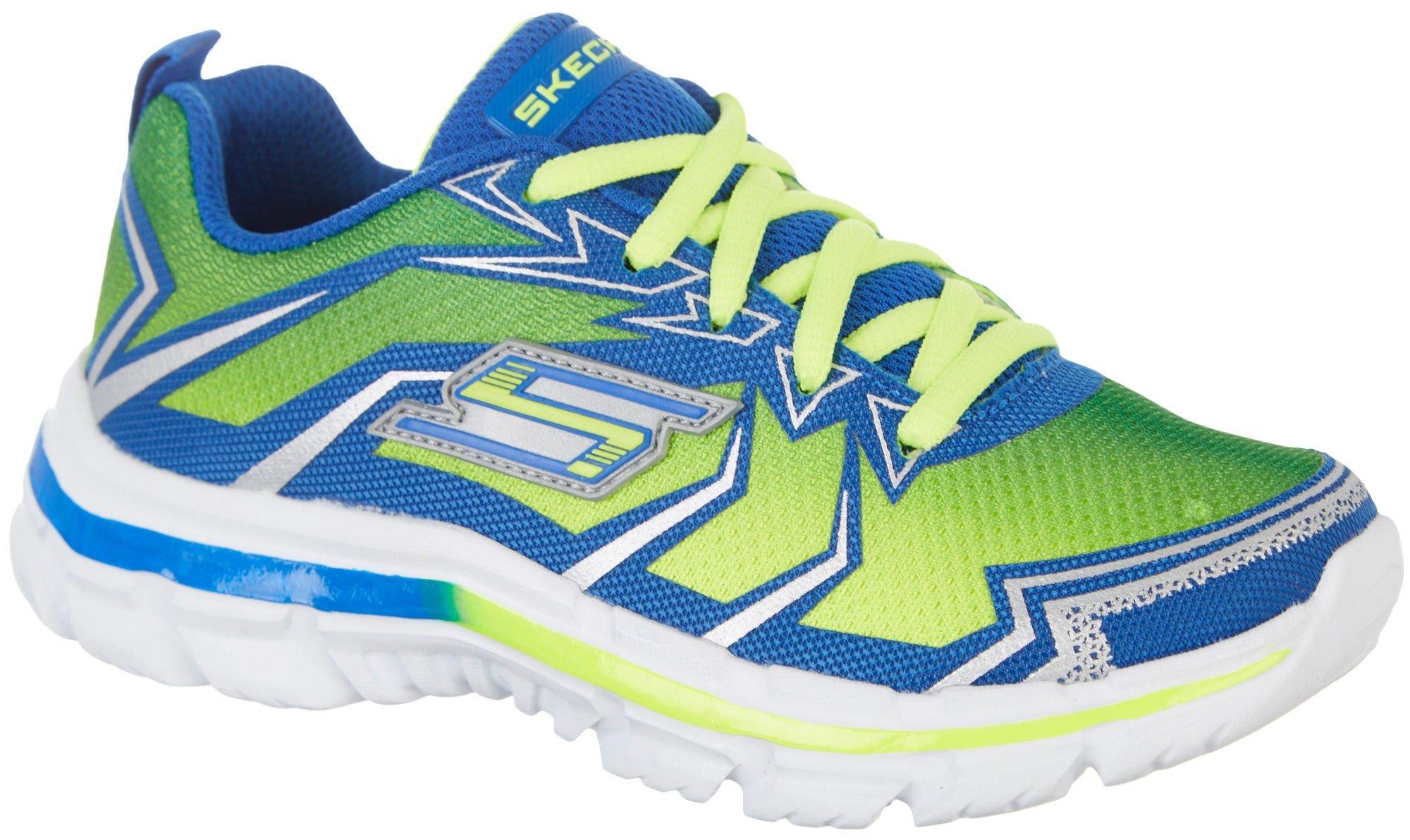 boys lime green shoes