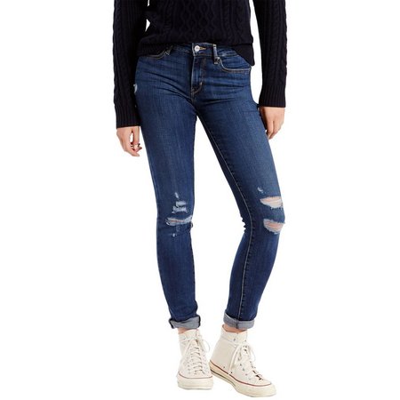 womens levi skinny jeans how to size go up