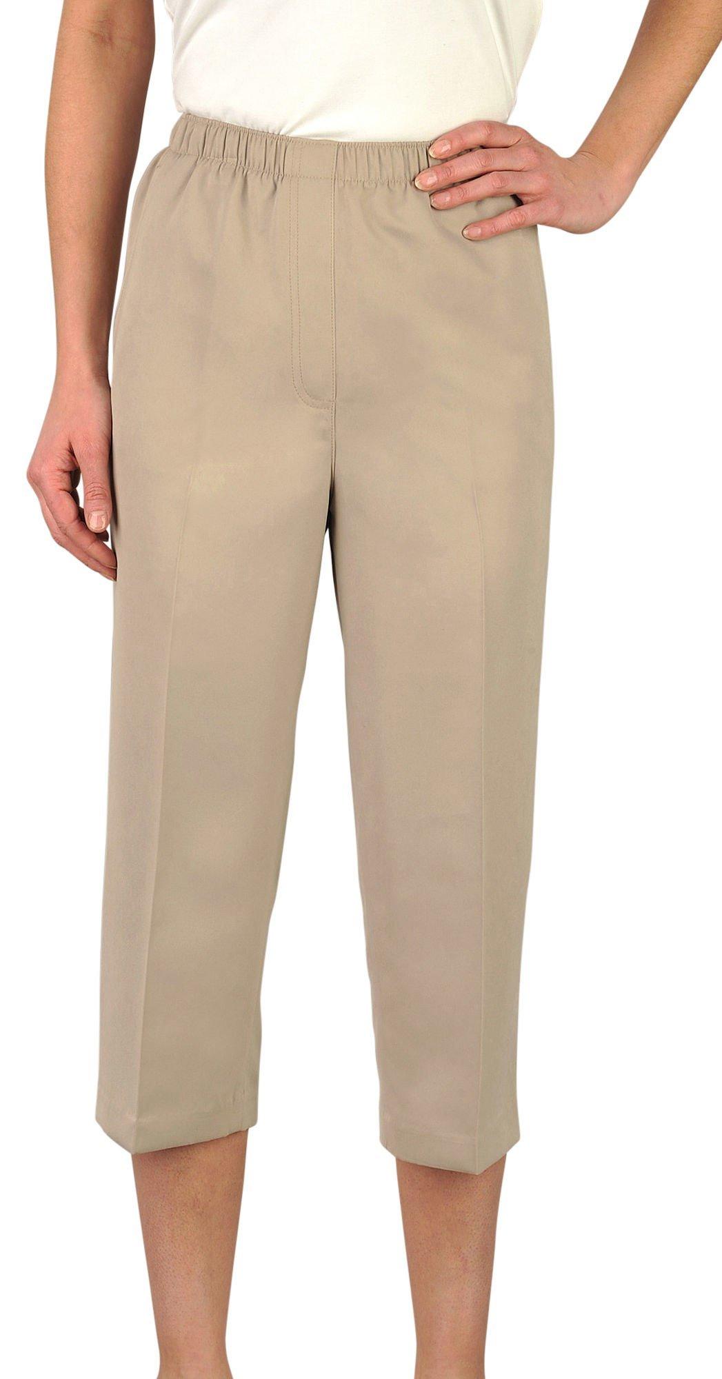 Alia Womens Microfiber Pull On Capris | Bealls Florida