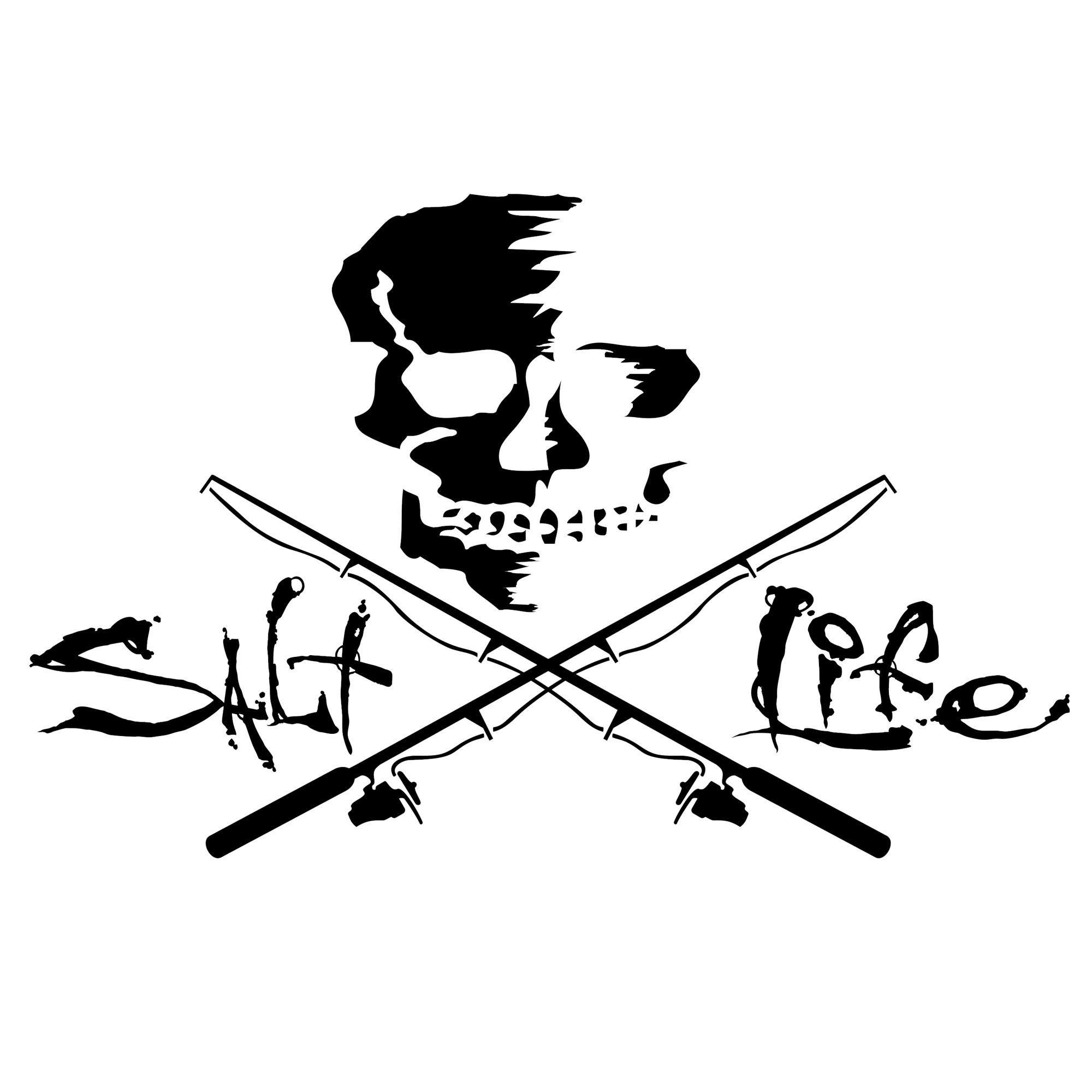 Download Salt Life Skull & Poles Decal | Bealls Florida